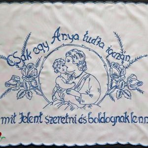 Falvédő, Csak egy anya tudta 70x52 cm
