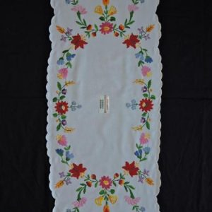 Hímzett terítő futó kalocsai 85x35 cm