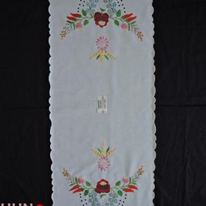 Hímzett terítő futó kalocsai luggalt 85x35 cm