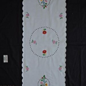 Hímzett terítő kalocsai futó 85x35 cm