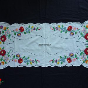 Hímzett terítő nagy futó kalocsai 100x40 cm