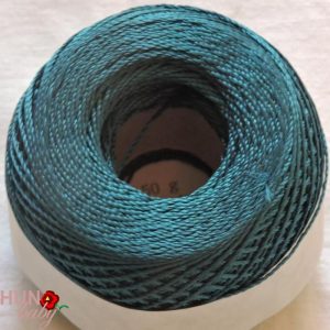 Hímzőfonal selyem sötét zöld 50 gr