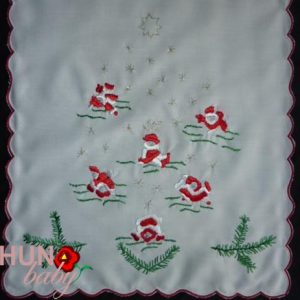 Párna előnyomott karácsonyi mikulásos 58x45 cm