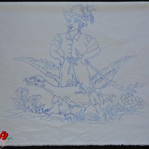Párnahuzat előnyomott Ludas Matyis 58x45cm