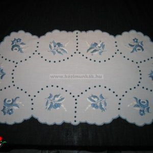 KÉK FUTÓ - kalocsai mintával