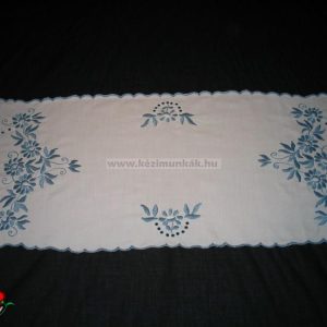 KÉK FUTÓ – margarétás mintával