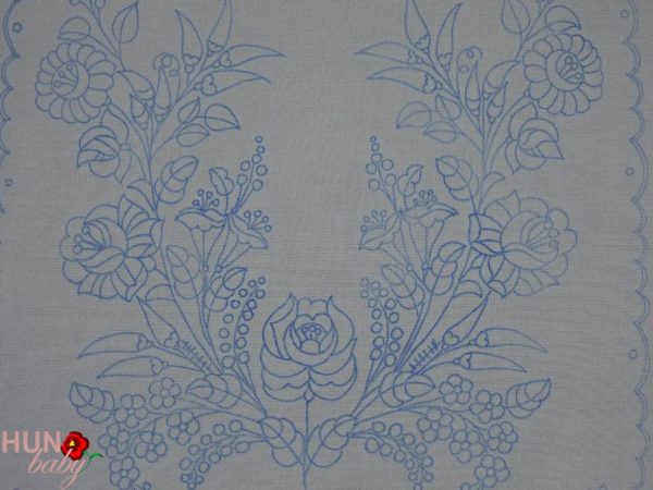 Előnyomott kalocsai futó szegetlen 85x35 cm