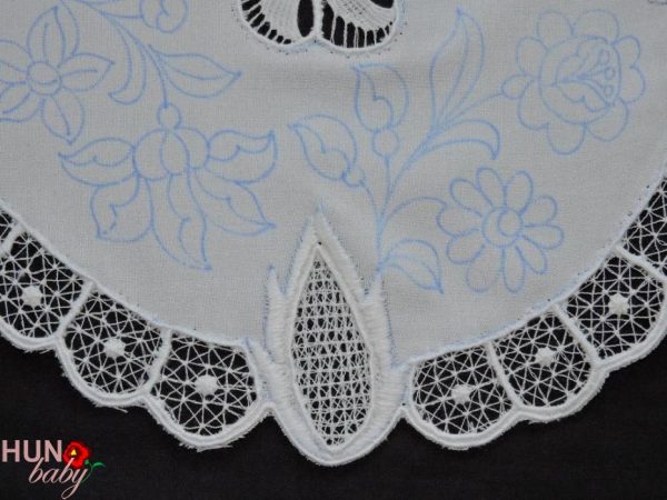 Előnyomott riselt kalocsai terítő 31x31 cm