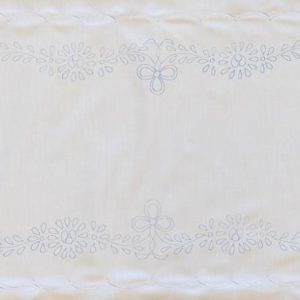 Előnyomott terítő szegett 96x40 cm