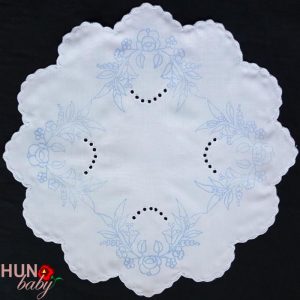 Előnyomott terítő szegett kör 40x40 cm