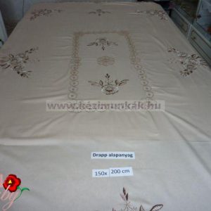 Hímzett terítő komlói riselt 170x130 cm